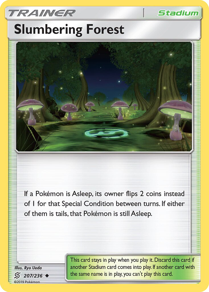 Slumbering Forest - Pokémon TCG Card