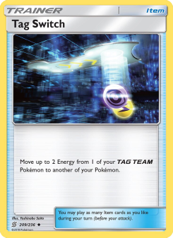 Tag Switch - pokemon TCG Card
