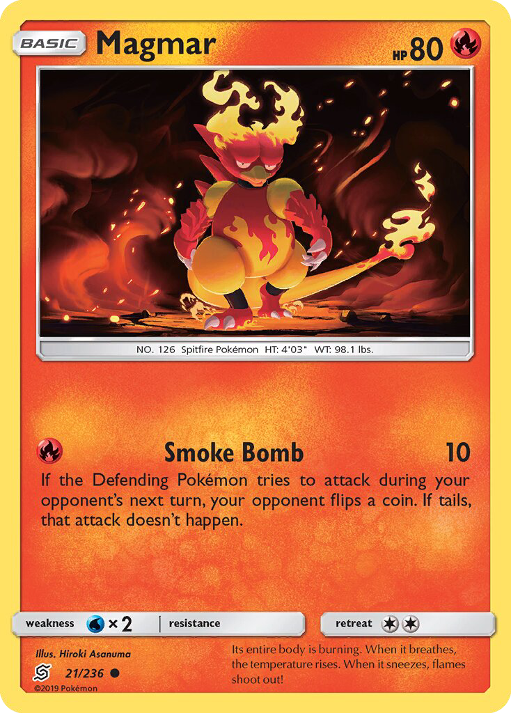 Magmar - Pokémon TCG Card