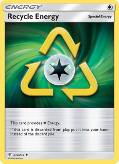 Recycle Energy - pokemon TCG Card