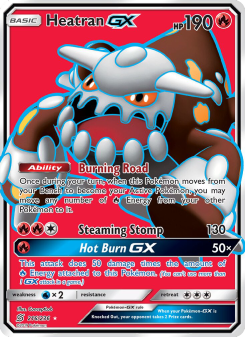 Heatran GX - pokemon TCG Card
