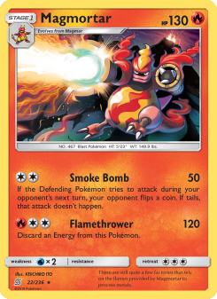 Magmortar - pokemon TCG Card