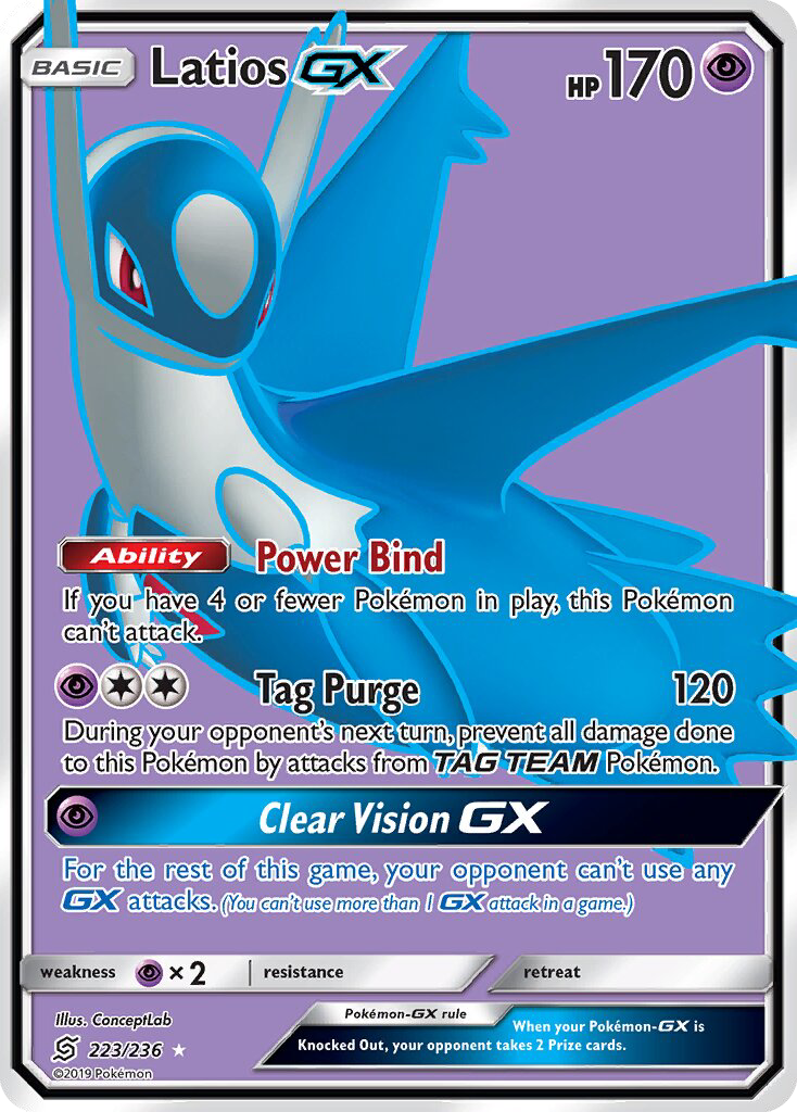 Latios GX - Pokémon TCG Card