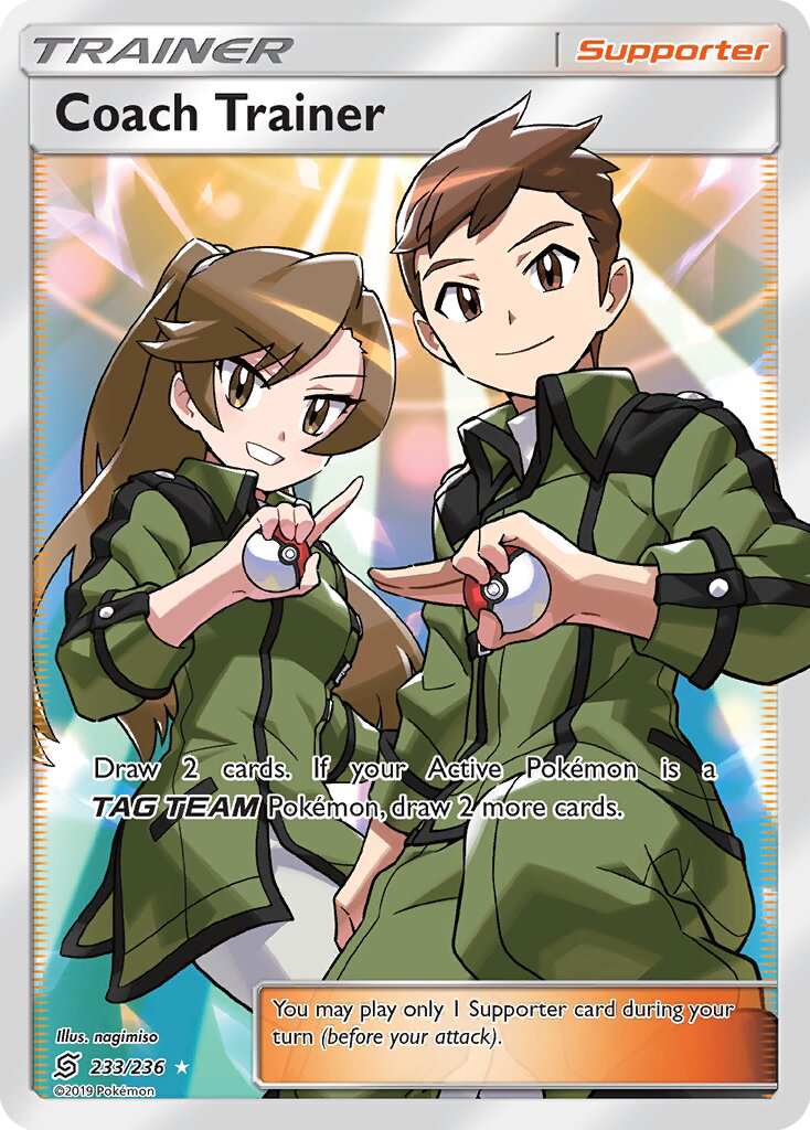 Coach Trainer - Pokémon TCG Card