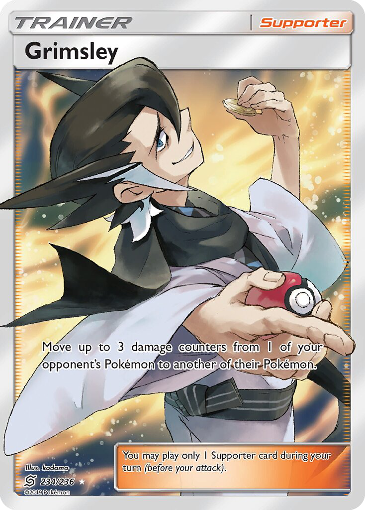 Grimsley - Pokémon TCG Card