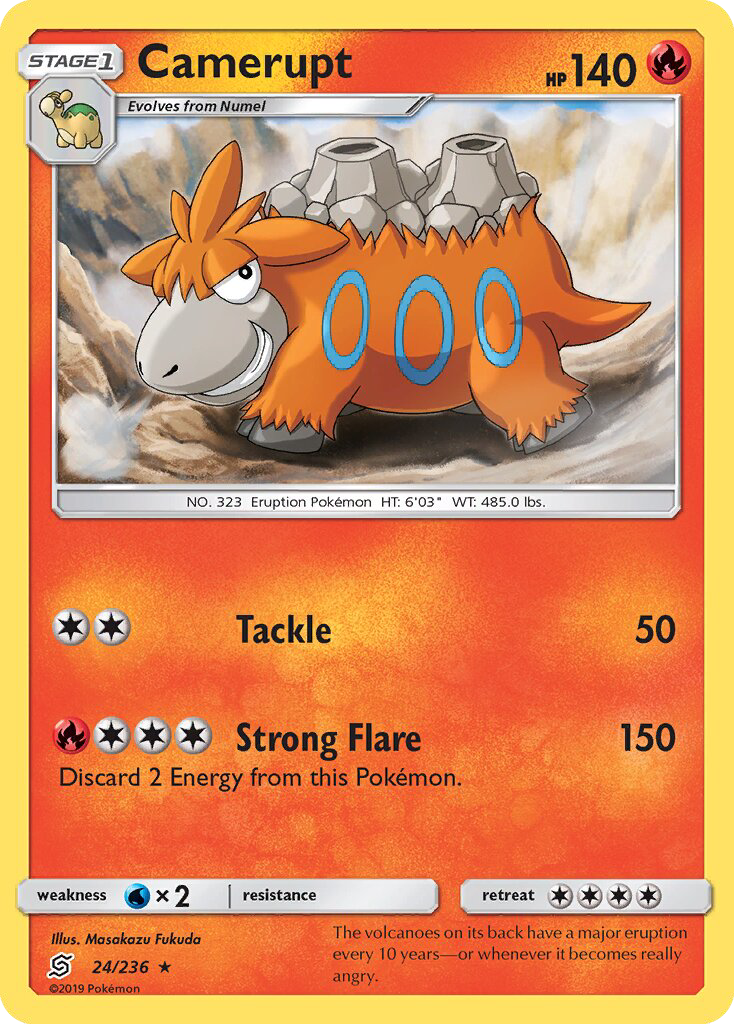 Camerupt - Pokémon TCG Card