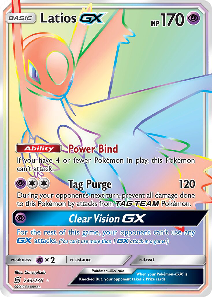 Latios GX - Pokémon TCG Card