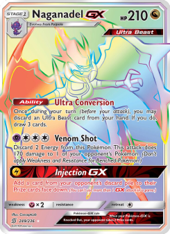 Naganadel GX - pokemon TCG Card