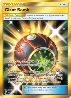 Giant Bomb - pokemon TCG Card