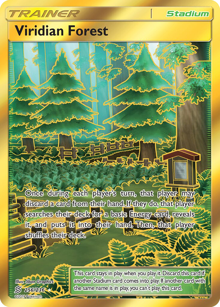 Viridian Forest - Pokémon TCG Card