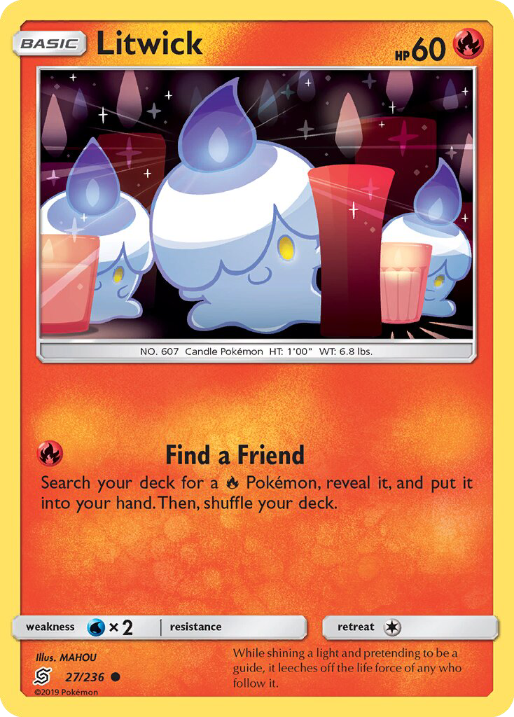 Litwick - Pokémon TCG Card