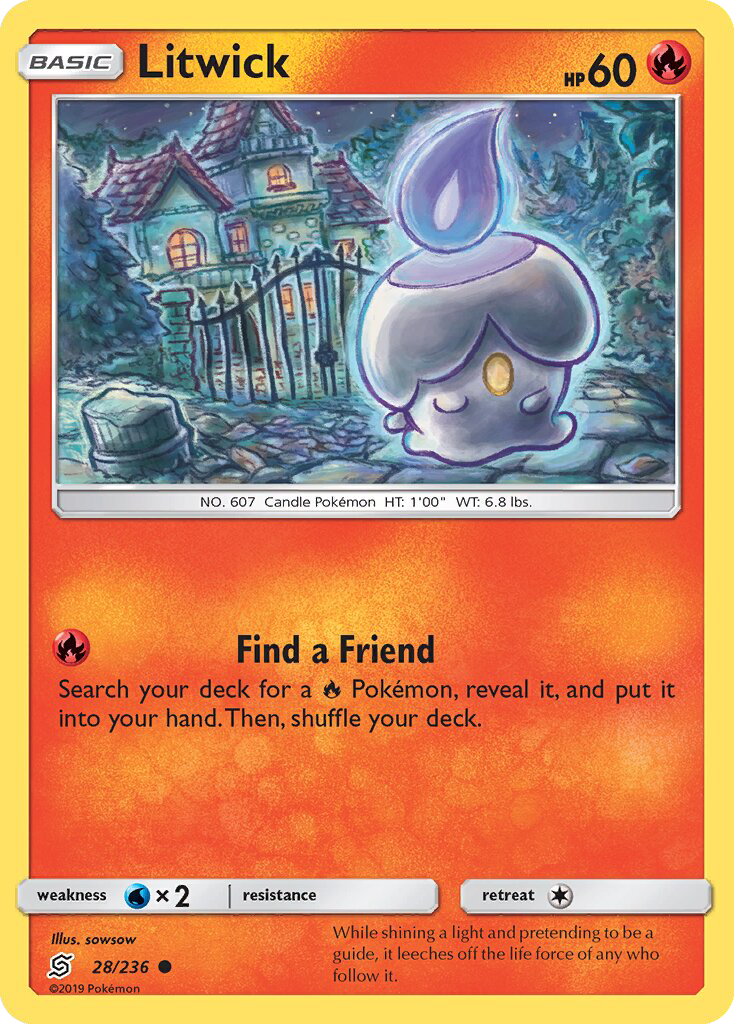 Litwick - Pokémon TCG Card