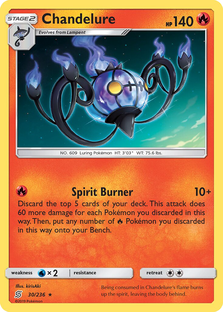 Chandelure - Pokémon TCG Card