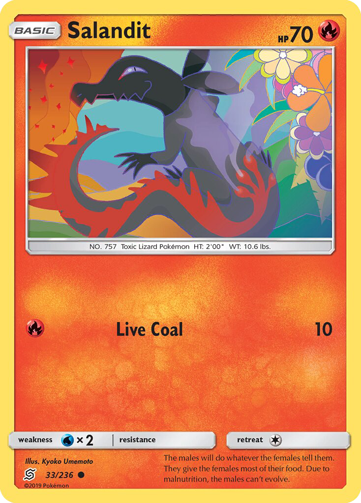Salandit - Pokémon TCG Card