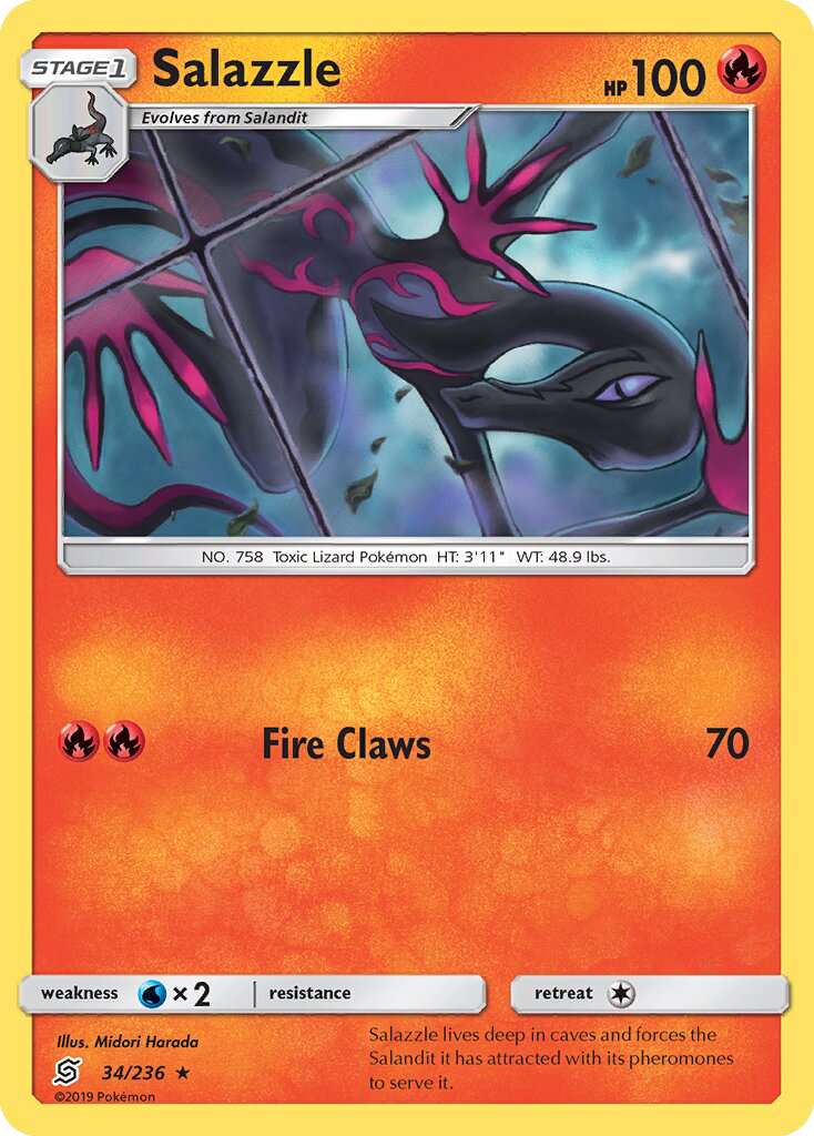 Salazzle - Pokémon TCG Card