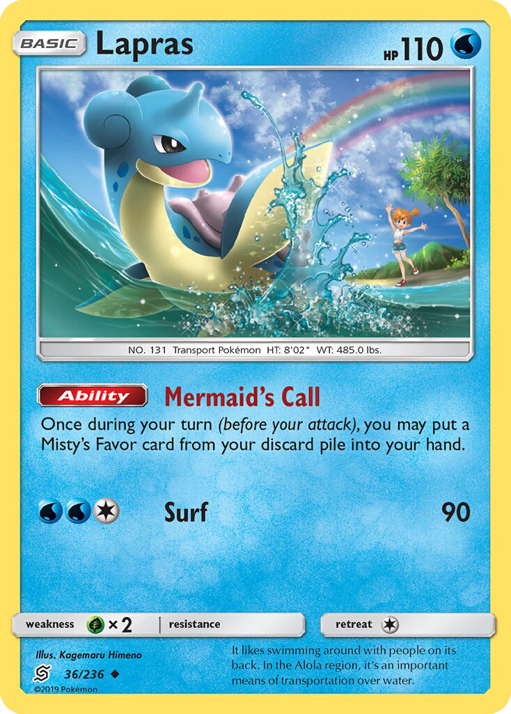 Lapras - Pokémon TCG Card