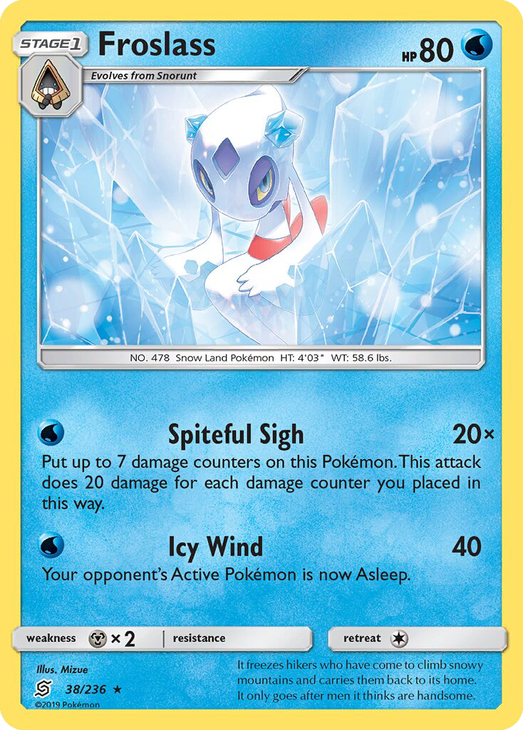 Froslass - Pokémon TCG Card