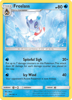 Froslass - pokemon TCG Card
