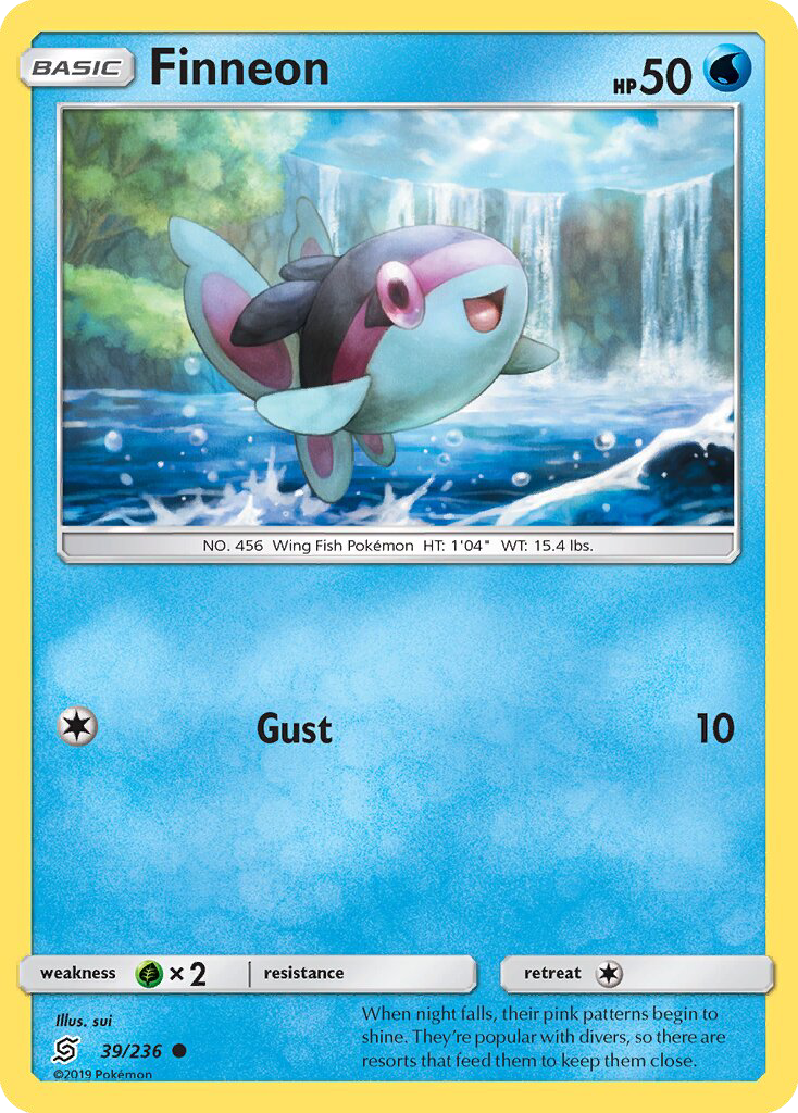 Finneon - Pokémon TCG Card