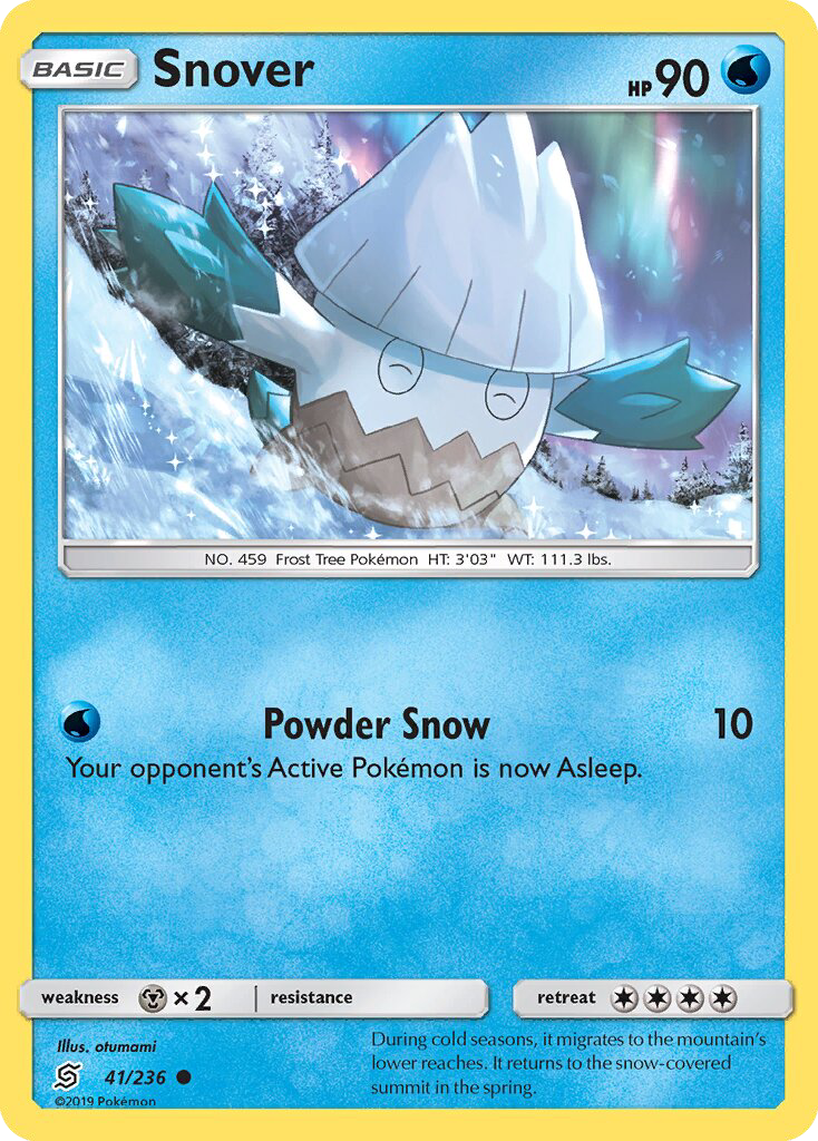 Snover - Pokémon TCG Card