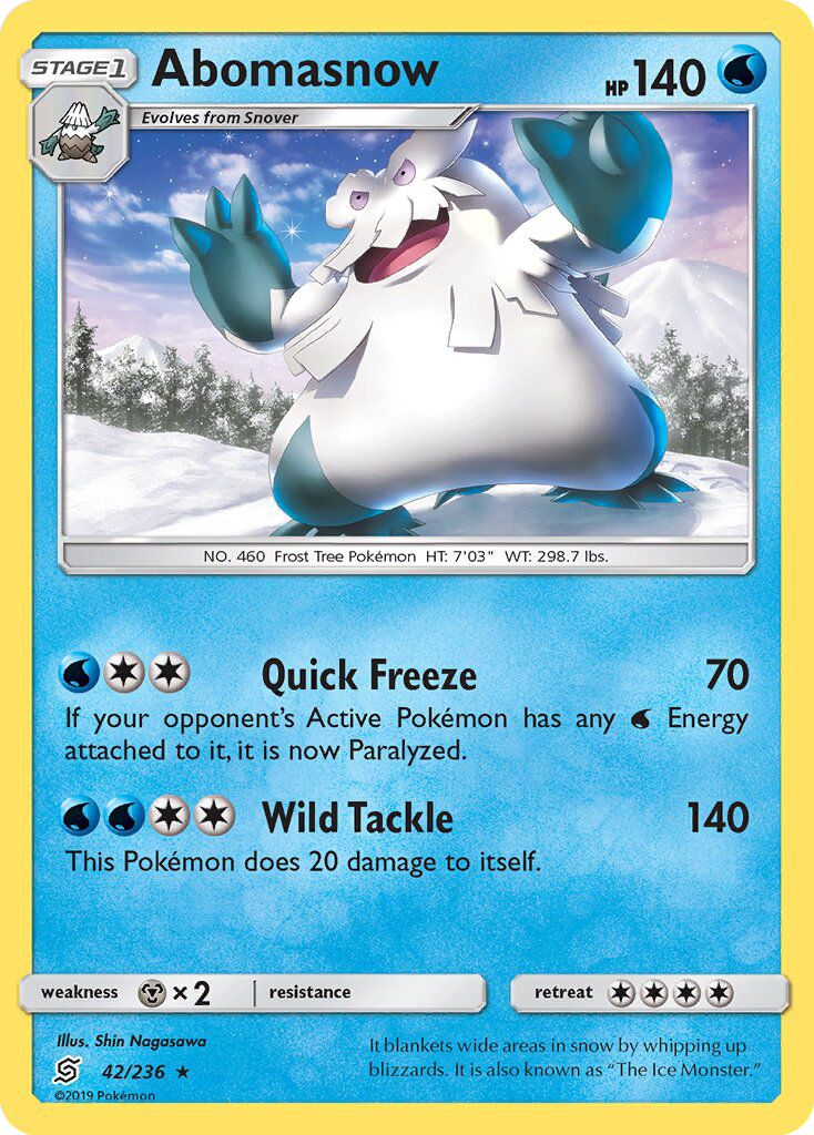 Abomasnow - Pokémon TCG Card