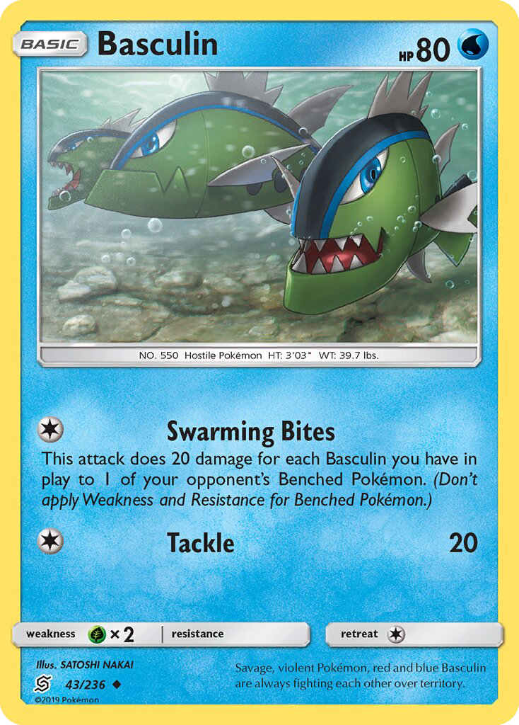 Basculin - Pokémon TCG Card