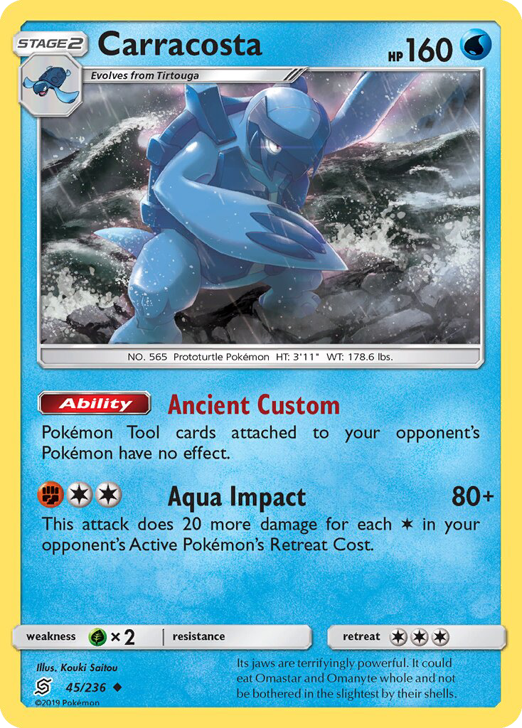 Carracosta - Pokémon TCG Card