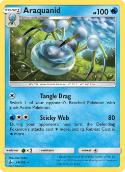 Araquanid - pokemon TCG Card