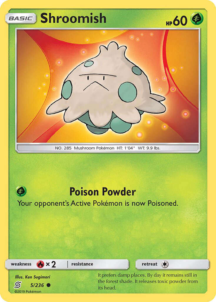 Shroomish - Pokémon TCG Card