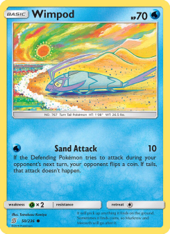 Wimpod - pokemon TCG Card
