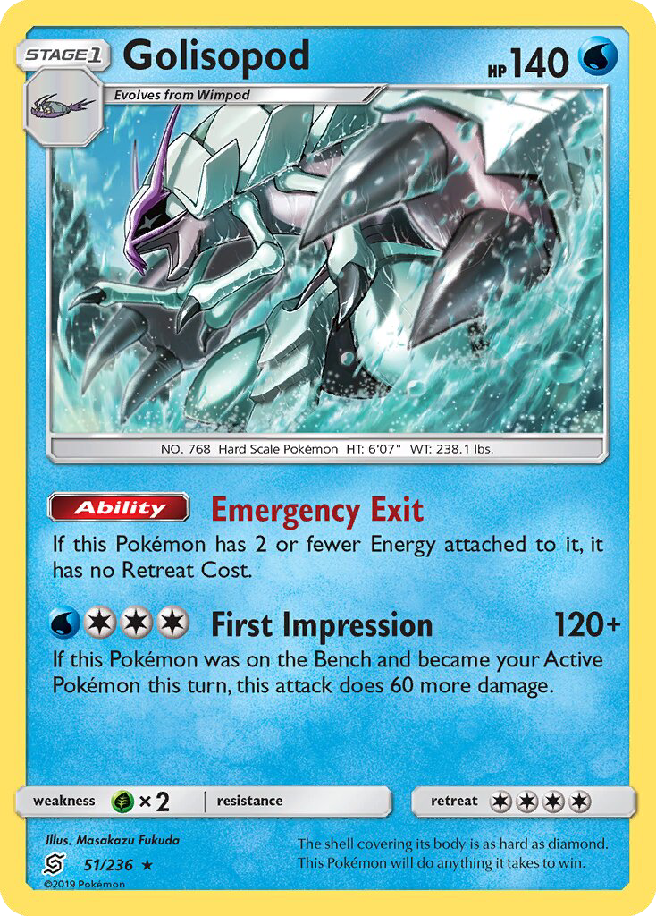 Golisopod - Pokémon TCG Card