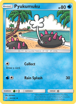 Pyukumuku - pokemon TCG Card