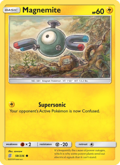 Magnemite - pokemon TCG Card