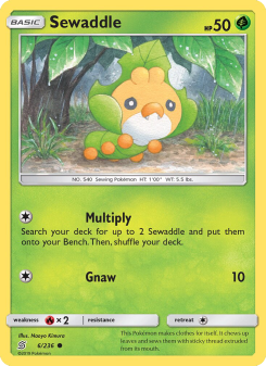 Sewaddle - pokemon TCG Card