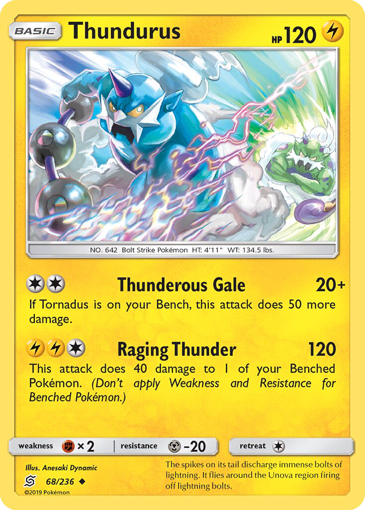 Thundurus - Pokémon TCG Card