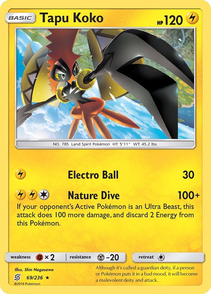 Tapu Koko - Pokémon TCG Card