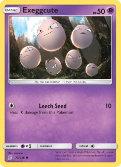 Exeggcute - pokemon TCG Card
