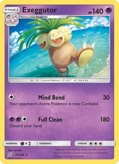 Exeggutor - pokemon TCG Card