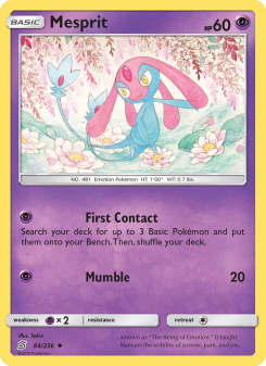 Mesprit - pokemon TCG Card