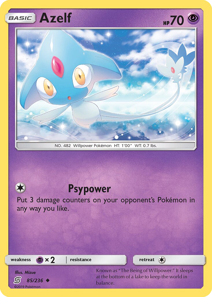 Azelf - Pokémon TCG Card