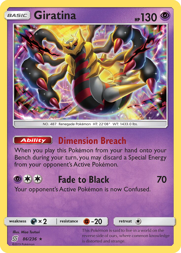 Giratina - Pokémon TCG Card