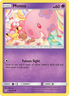 Munna - pokemon TCG Card