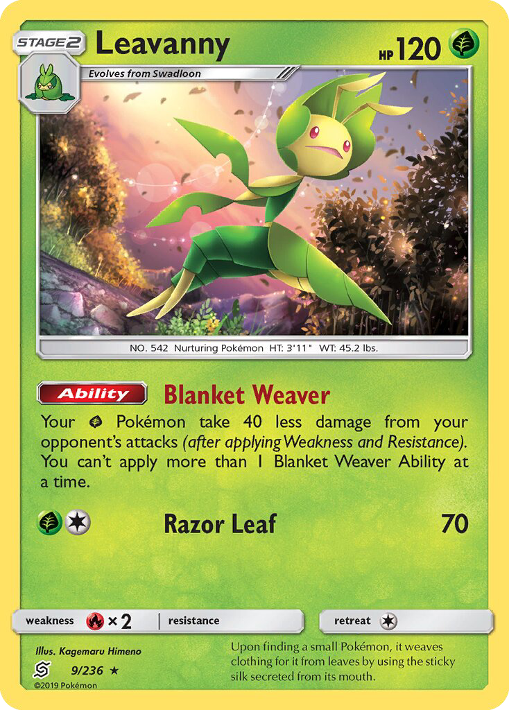Leavanny - Pokémon TCG Card