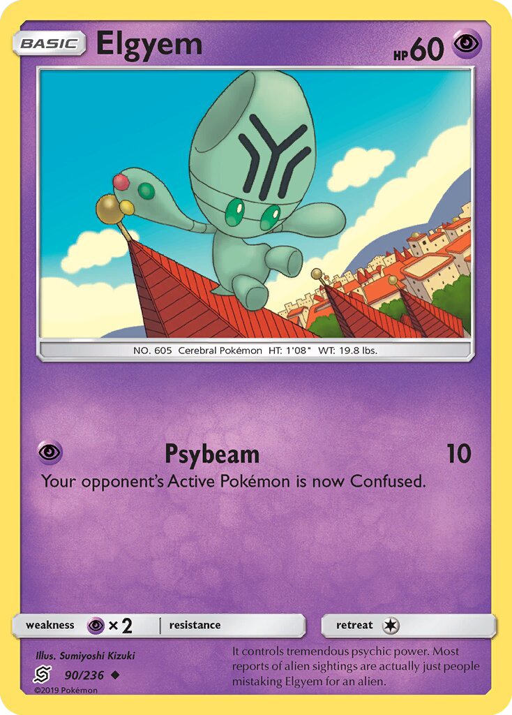 Elgyem - Pokémon TCG Card
