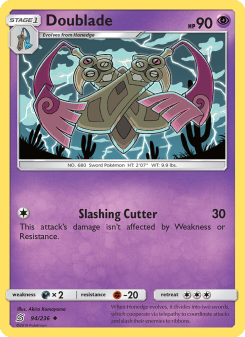 Doublade - pokemon TCG Card