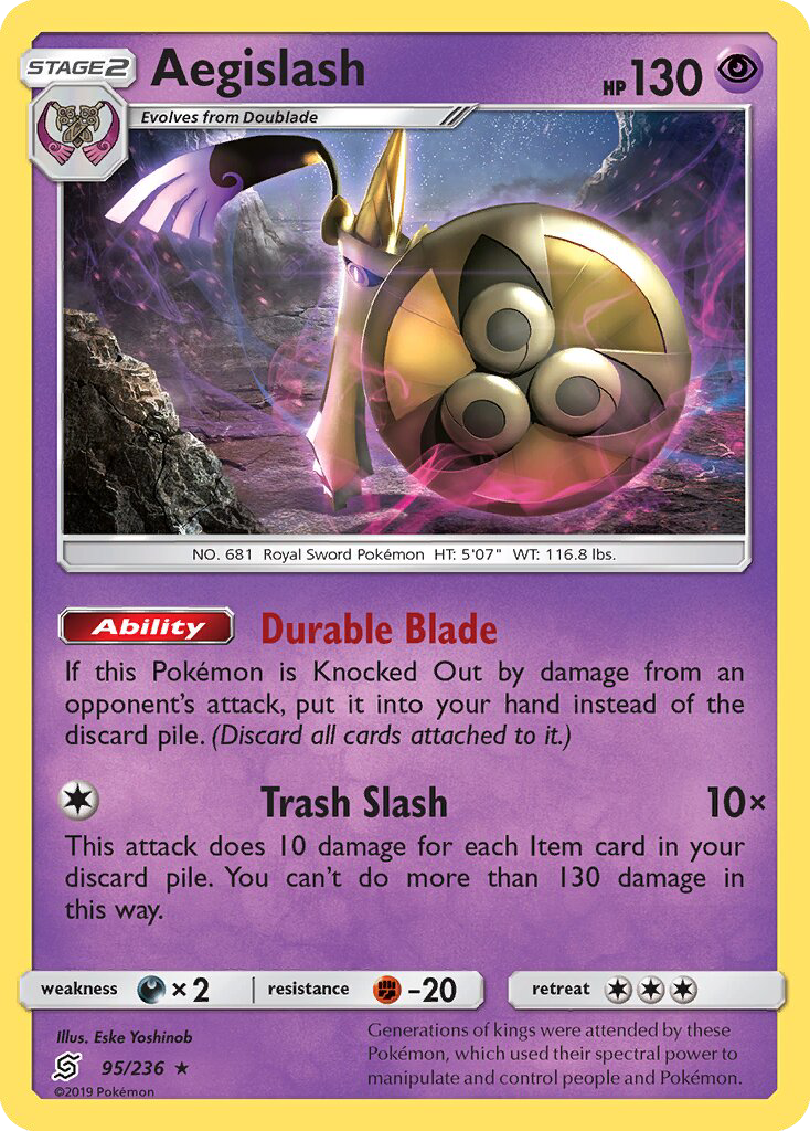 Aegislash - Pokémon TCG Card