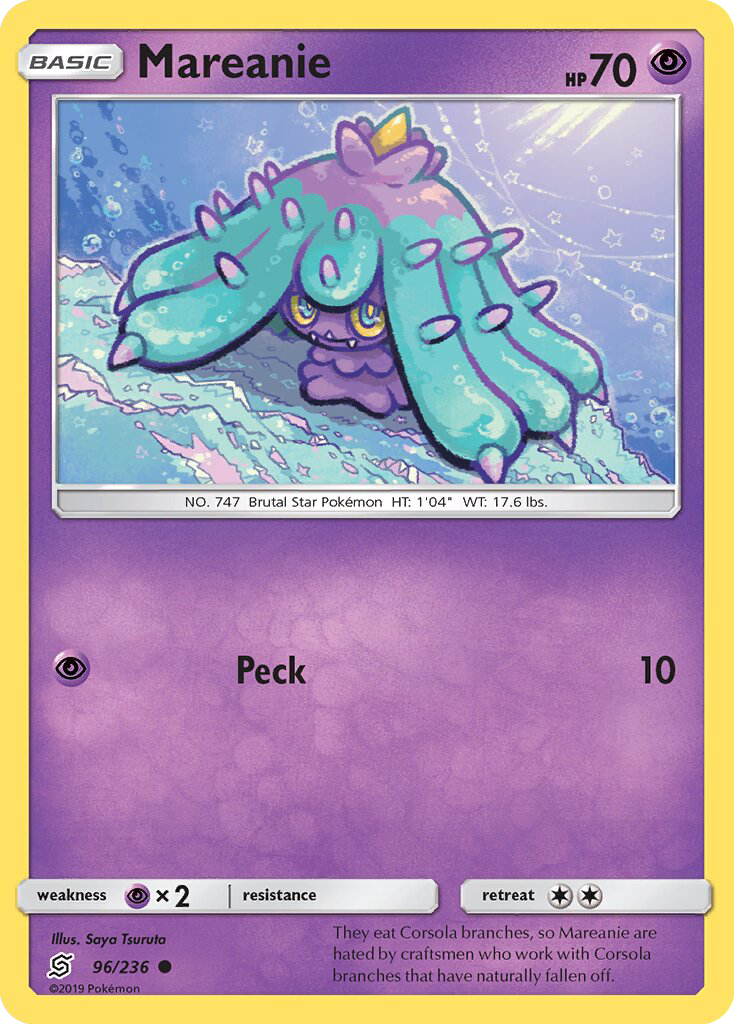 Mareanie - Pokémon TCG Card