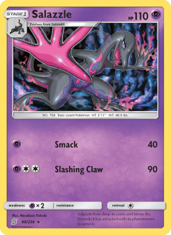 Salazzle - pokemon TCG Card