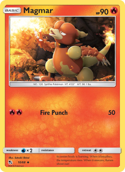 Magmar - pokemon TCG Card