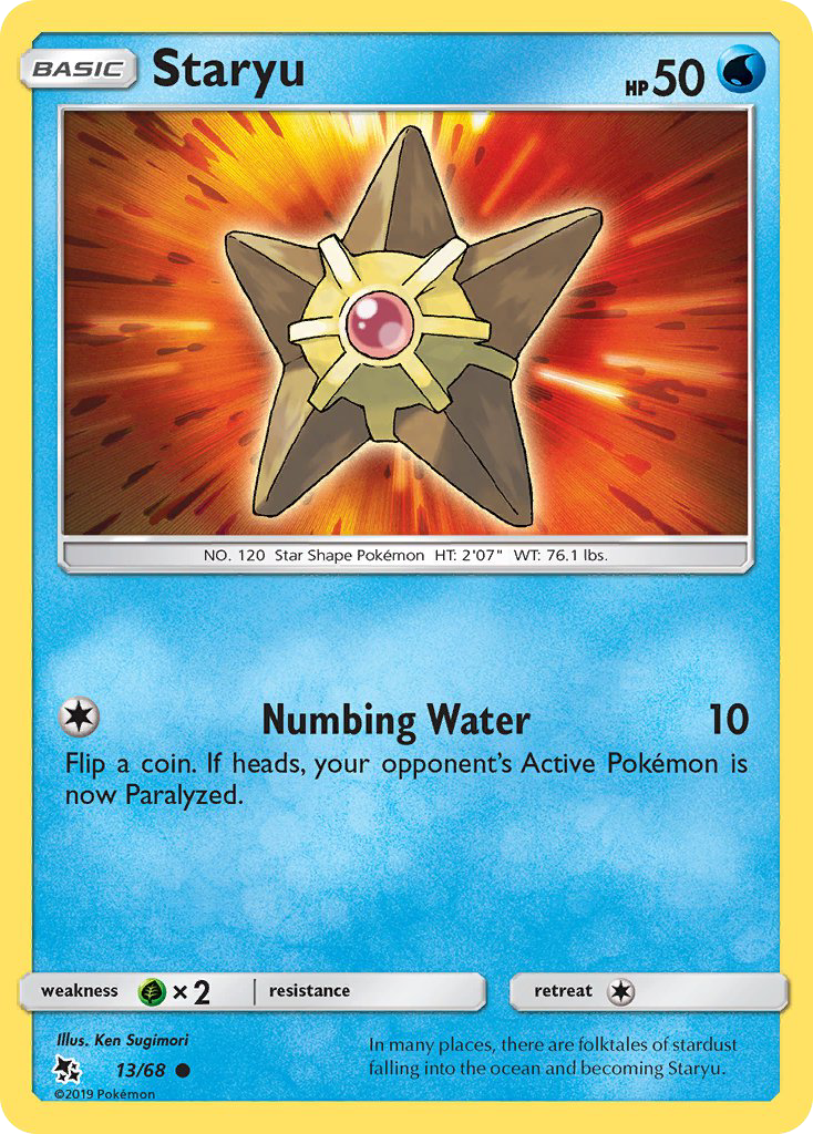 Staryu - Pokémon TCG Card